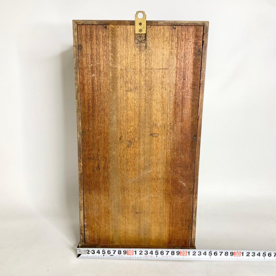 昭和レトロ　明治時計　Meiji　振り子時計　掛け時計　ゼンマイ　ジャンク