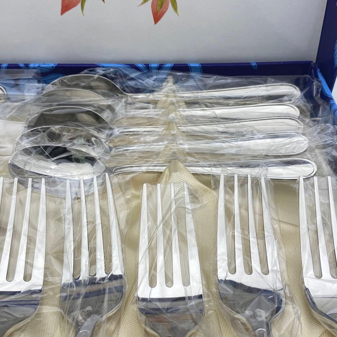 LUCKY WOOD カトラリースプーン　フォーク　20本　日本製　箱無し