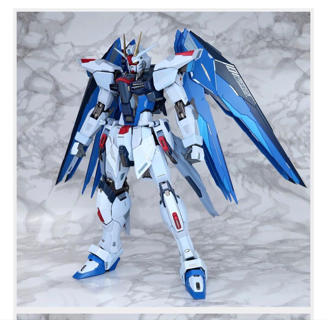 新品未開封 メタルビルド フリーダムガンダム スノースパークル