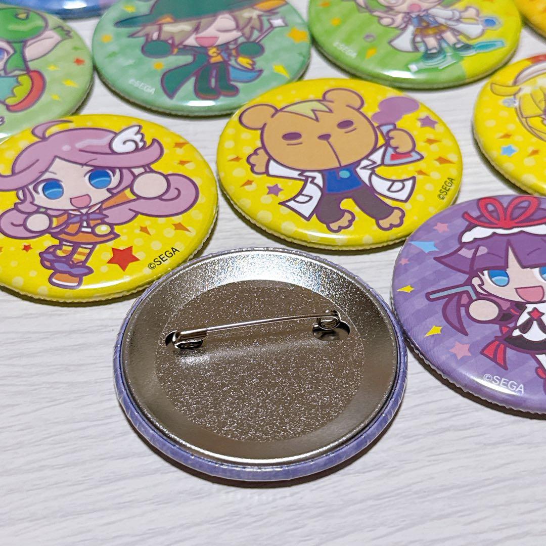 ぷよクエ ミニキャラ 缶バッジ ぷよクエカフェ2025 37種類 セット