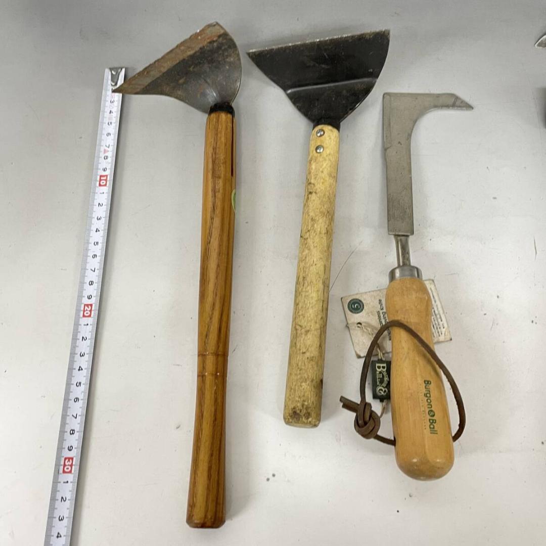 園芸用品 まとめて 20点 造園 盆栽 畑仕事 熊手 収穫鋏 刈り込み鋏