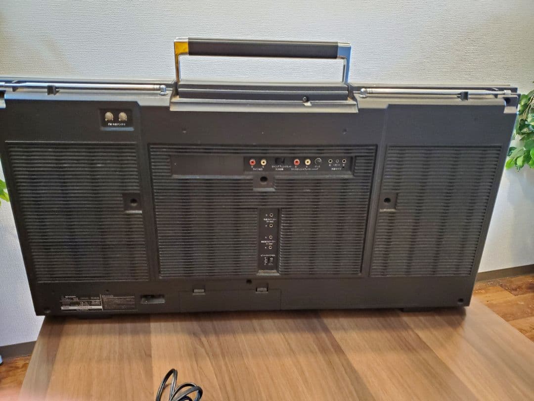 ◆通電確認済◆　SHARP GF-999 ラジカセ FM/AM　※コンセント付き