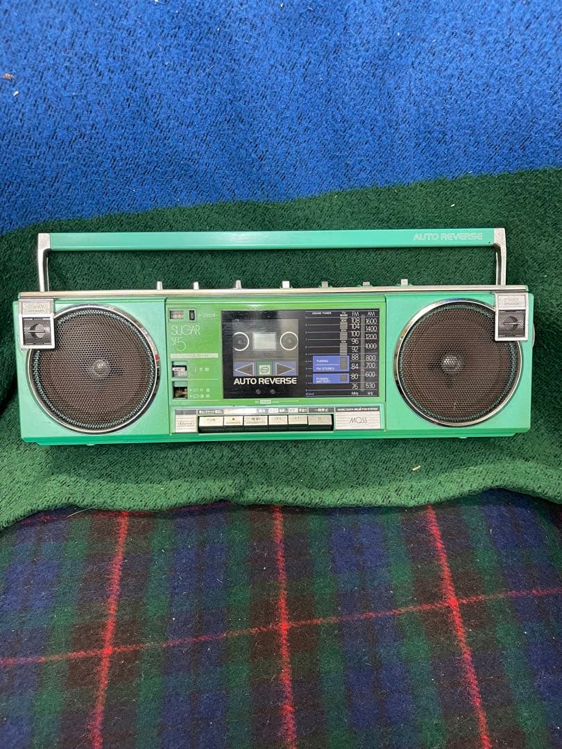 TOSHIBA SUGAR RT-SF5東芝 レトロ ラジカセ 通電OKジャンク