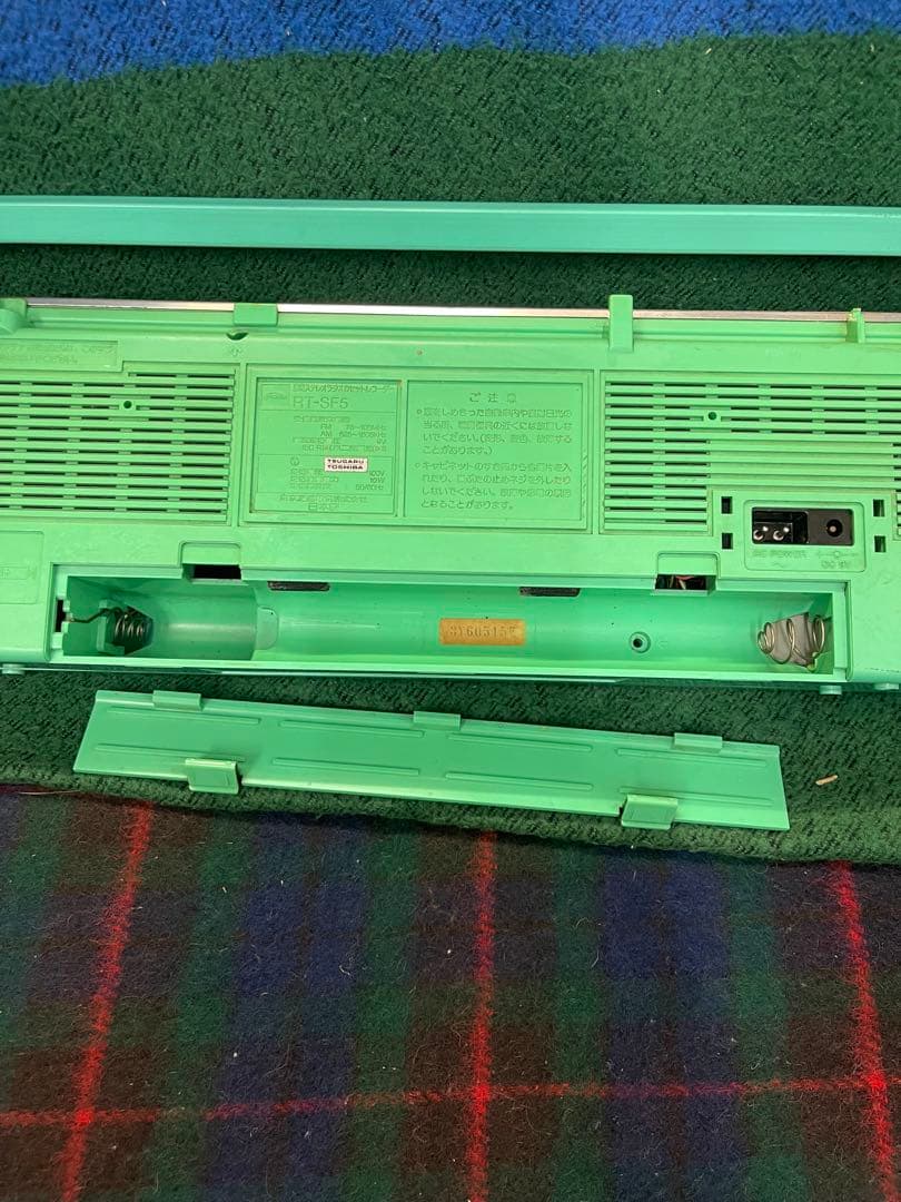 TOSHIBA SUGAR RT-SF5東芝 レトロ ラジカセ 通電OKジャンク