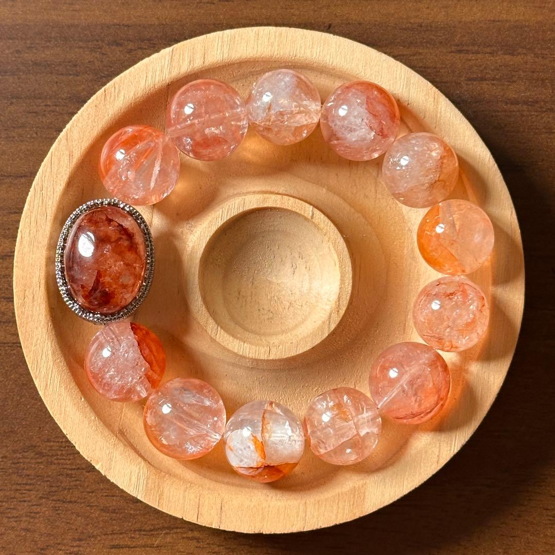 希少 オーロラクォーツ 三点セット 大玉ブレスレット ネックレス ピアス 天然石