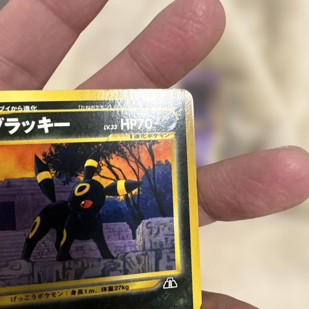 ポケモンカード　旧裏　ブラッキー　プレミアムファイル2