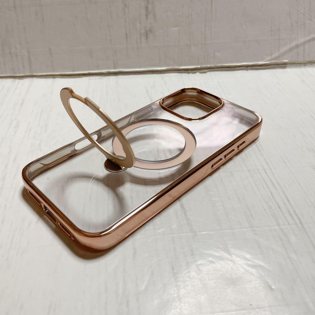 iPhone 16 Pro Max 用 ケース クリア 米軍MIL規格 金属感