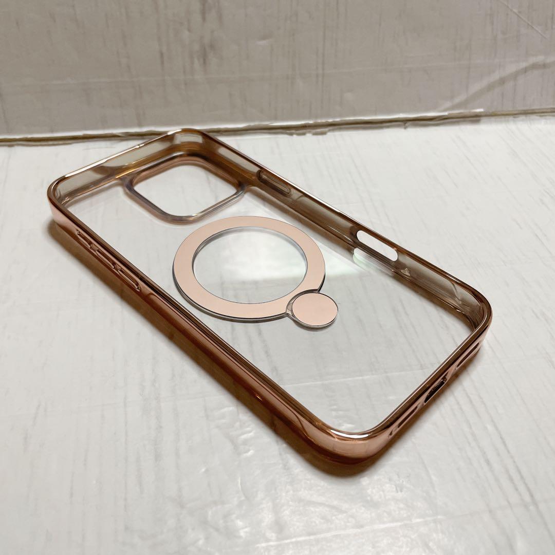 iPhone 16 Pro Max 用 ケース クリア 米軍MIL規格 金属感