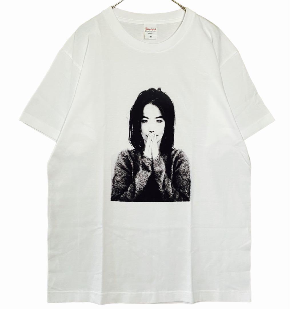 新品ビョークTシャツ M バンT アーティストTシャツ　M Bjork Tシャツ
