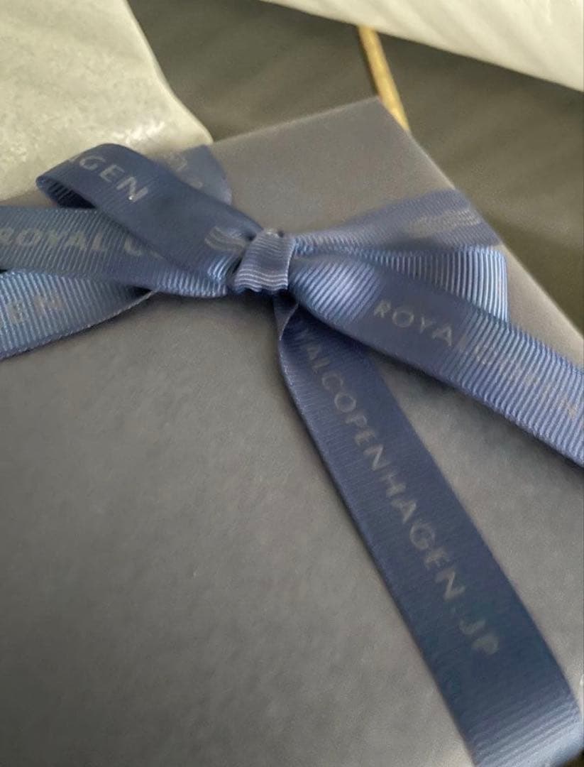 【ギフト包装】ロイヤルコペンハーゲン ブルーパルメッテ ブロッサム トレイ 2枚