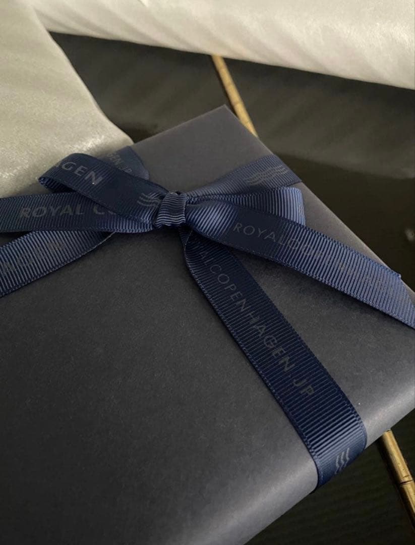 【ギフト包装】ロイヤルコペンハーゲン ブルーパルメッテ ブロッサム トレイ 2枚