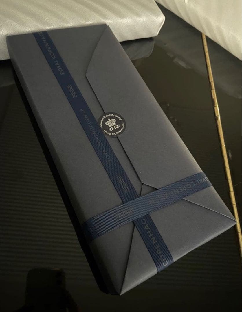 【ギフト包装】ロイヤルコペンハーゲン ブルーパルメッテ ブロッサム トレイ 2枚