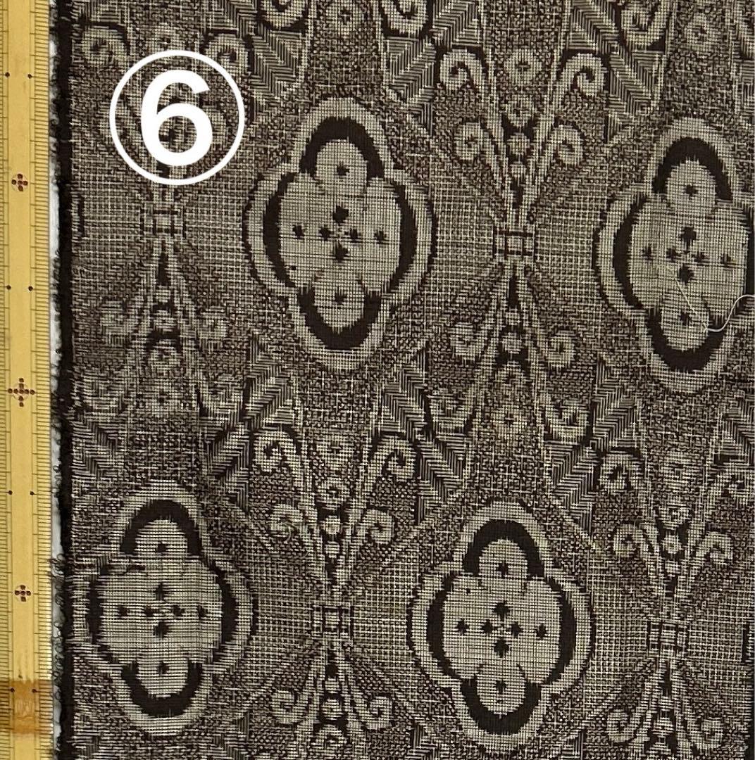 ２２３　古布　大島紬　龍郷＆泥大島　１m増量　❤️３６㎝巾Ｘ１m６柄６mを