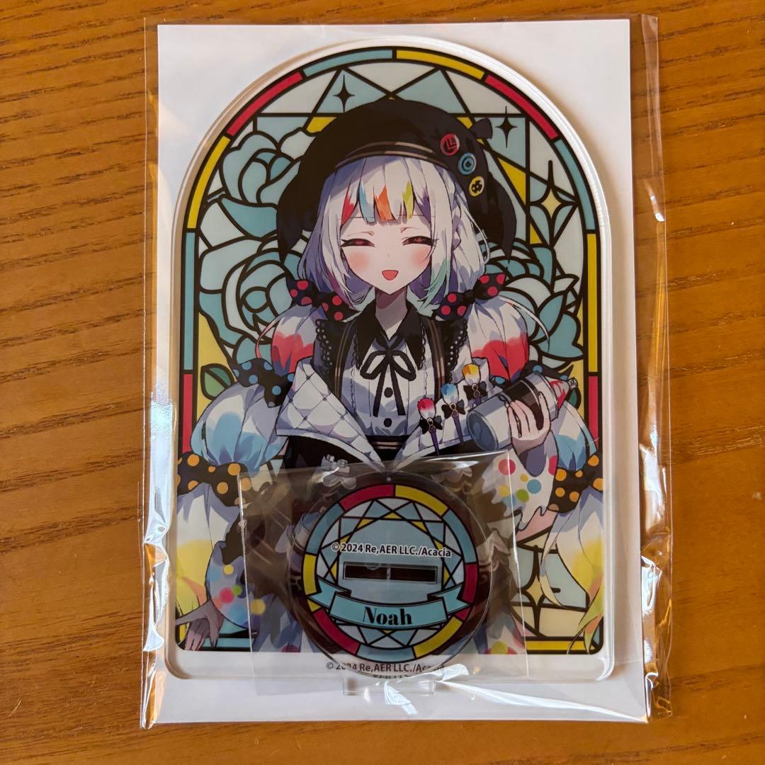 魔法少女ノ魔女裁判くじメイト C賞　城ヶ崎ノアアクリルスタンドE賞缶バッチセット