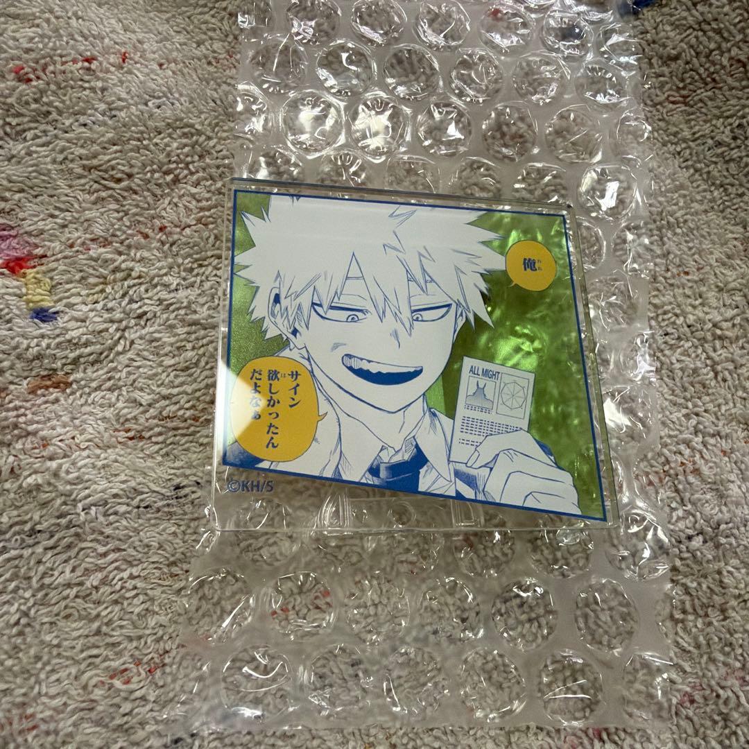 ヒロアカ展　カフェ　爆豪勝己　セット