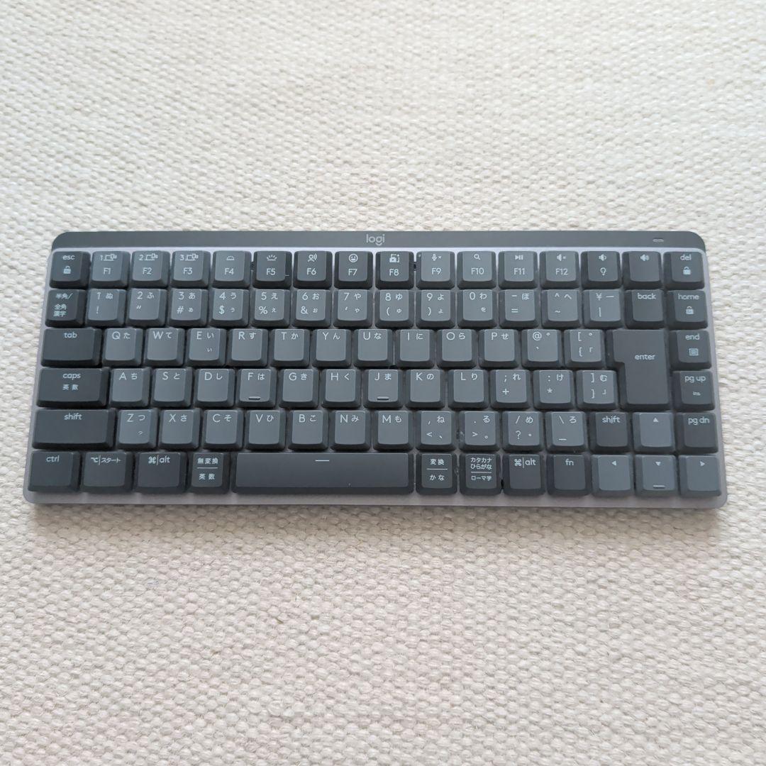 ロジクールのワイヤレスメカニカルキーボードMX Mechanical Mini