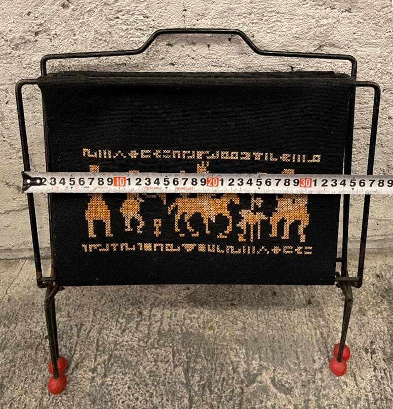 Vintage　▪️マガジンラック　ブックスタンド　北欧インテリア　雑貨