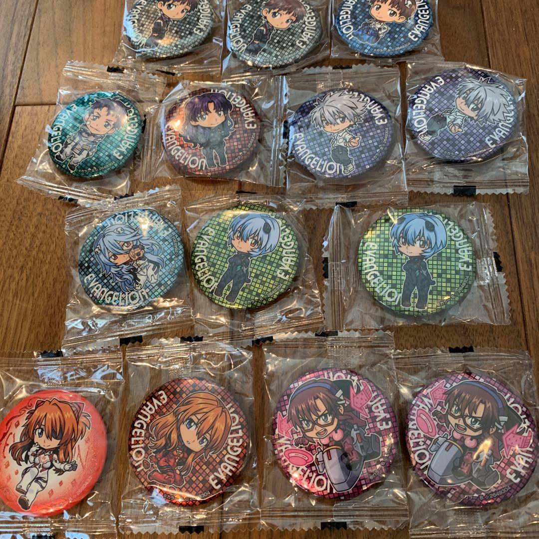エヴァ　缶バッチ他 20点