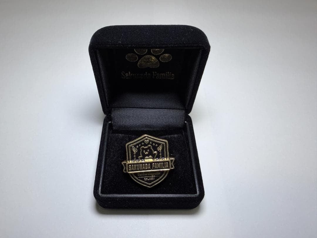 結城さくな ファンボックス限定　バッチ