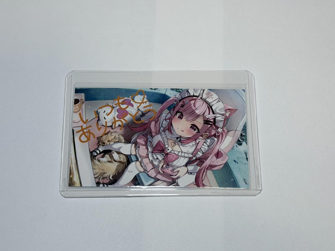 結城さくな ファンボックス限定　バッチ