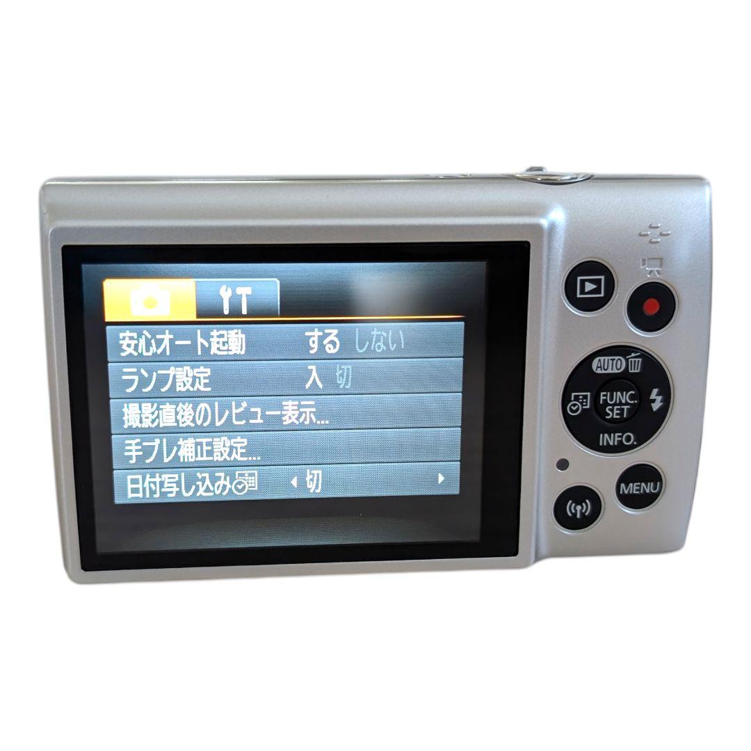 美品 動作確認済 Canon IXY 210 デジカメ シルバー Wi-Fi