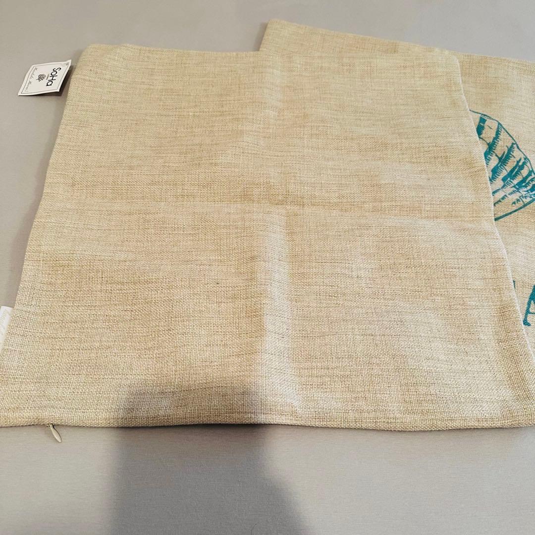 【新品未使用】SoHa LIVING ソーハ クッションカバー ハワイ限定