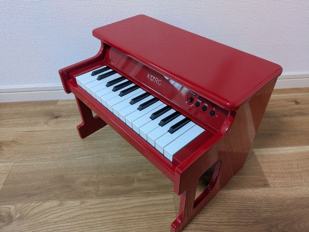 KORG コルグ tinyPIANO タイニーピアノ ミニ鍵盤25鍵 赤
