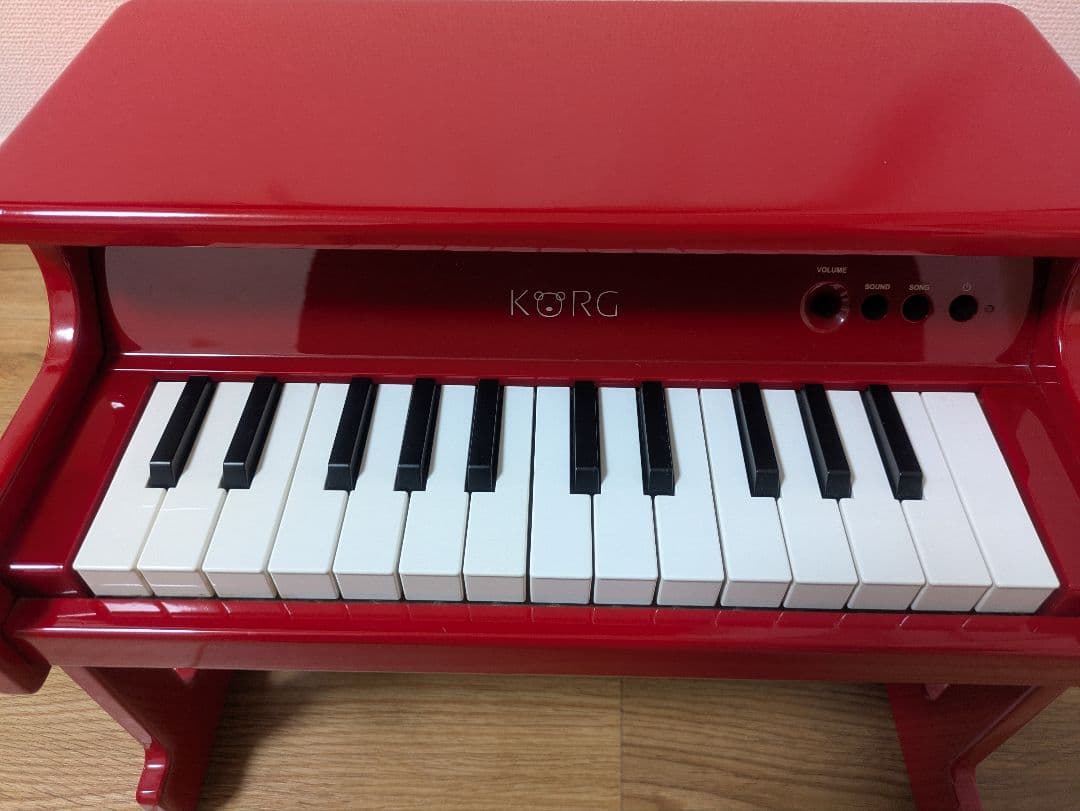 KORG コルグ tinyPIANO タイニーピアノ ミニ鍵盤25鍵 赤