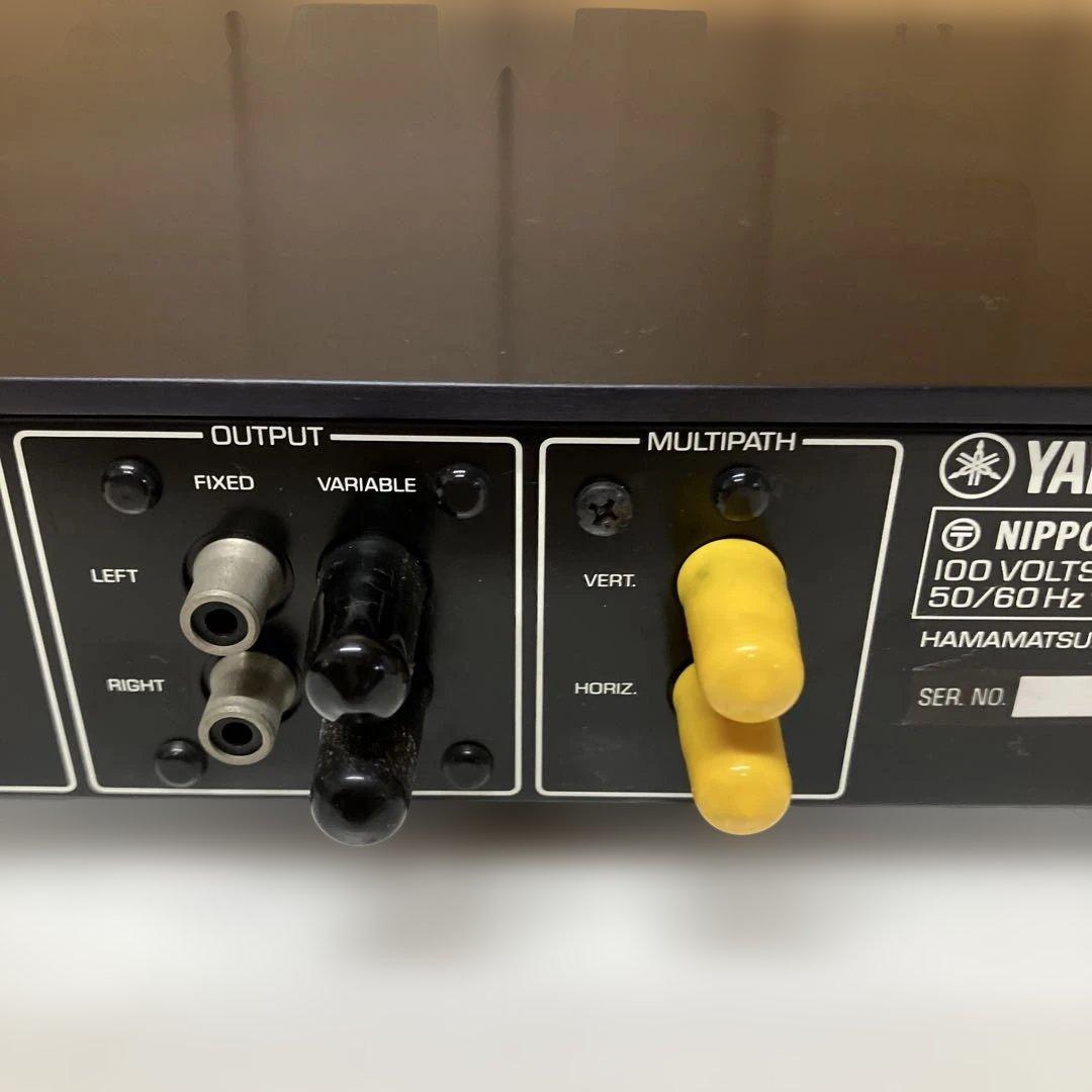 E111 【通電確認済】 YAMAHA T-2 FMステレオチューナー