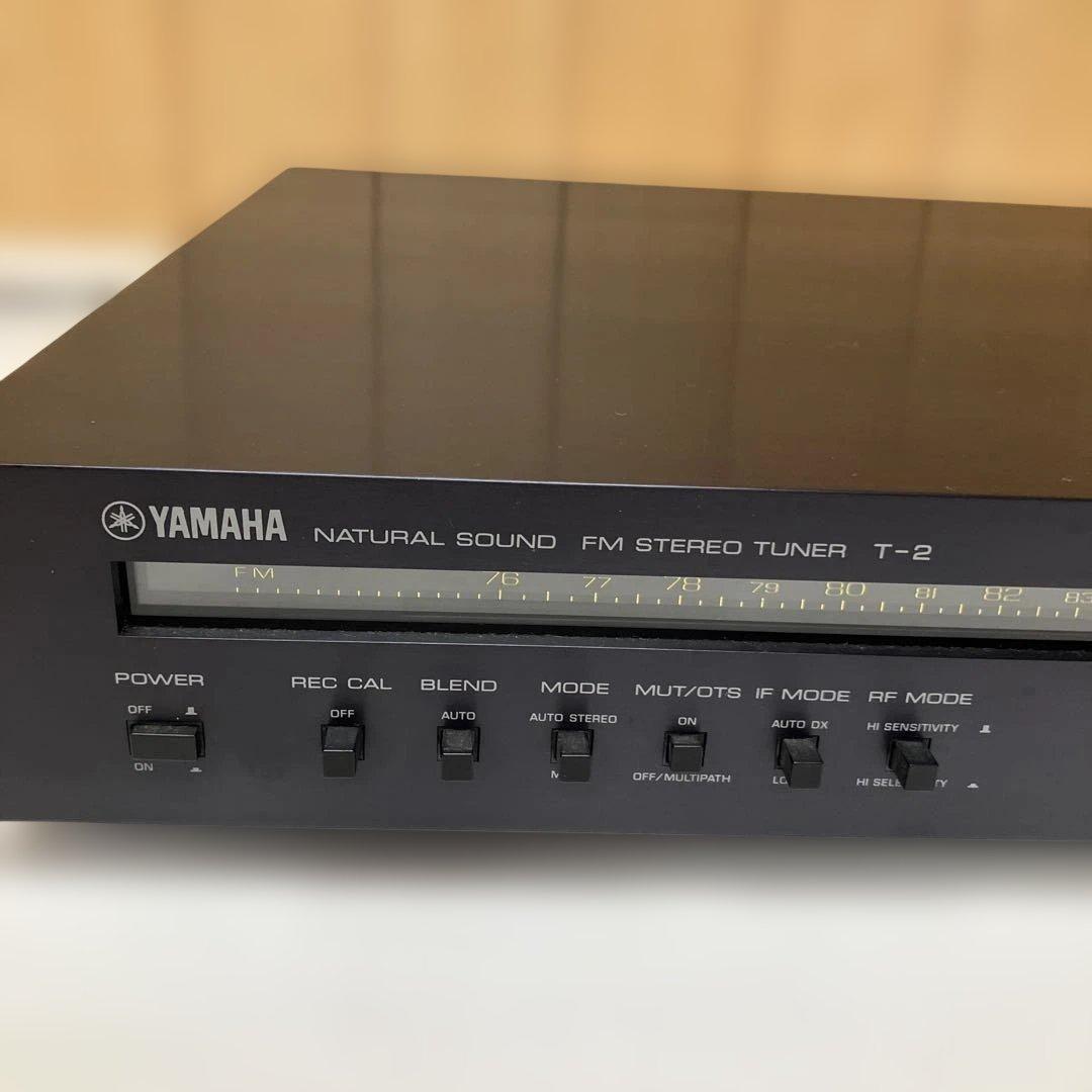 E111 【通電確認済】 YAMAHA T-2 FMステレオチューナー