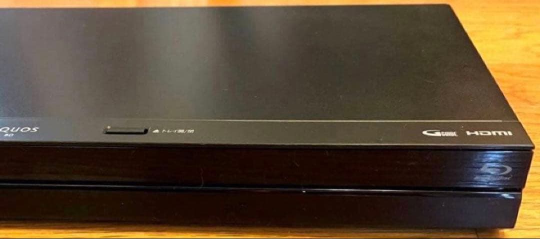 美品 動作良好SHARPシャープAQUOSブルーレイレコーダー2B-C05BW1