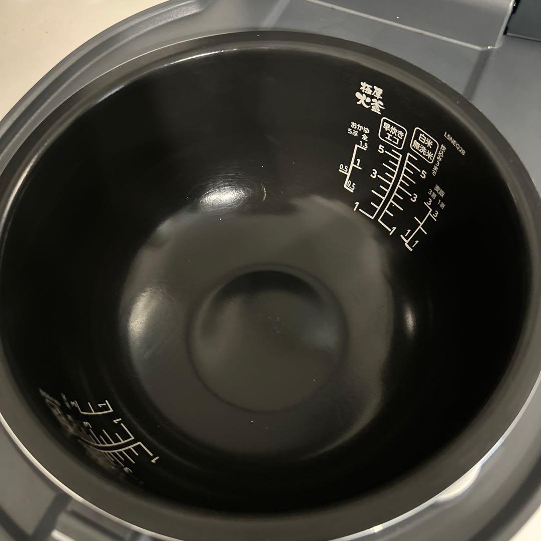 【20回使用】アイリスオーヤマ IH炊飯器 5.5合 アッシュ Amazon限定