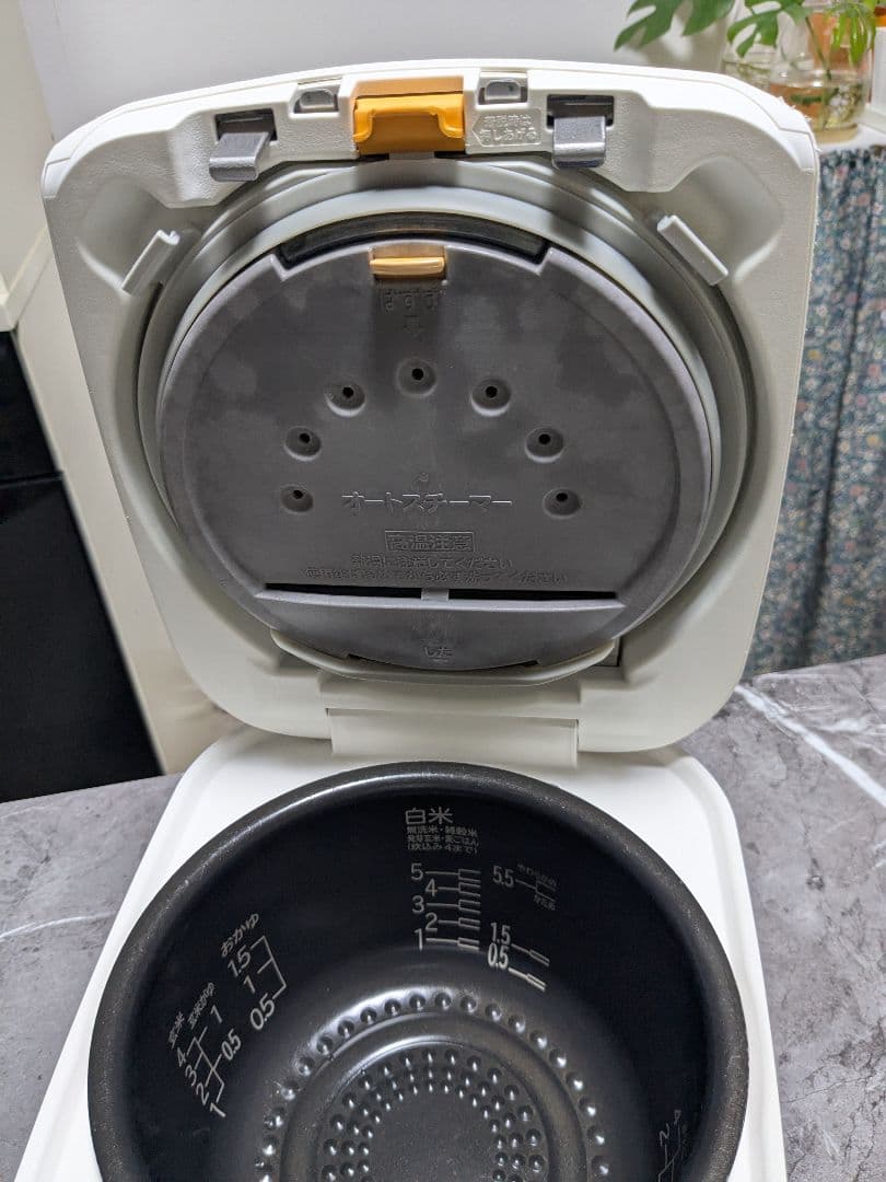 日立 圧力スチームIH炊飯器 「ふっくら御膳」 RZ-TS104M 2022年製