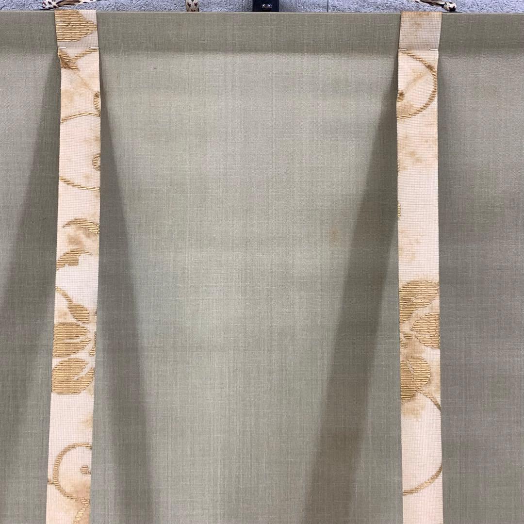 掛軸 森緑翠 美人画 共箱 二重箱仕立て 青 銀 千鳥 炬燵 冬