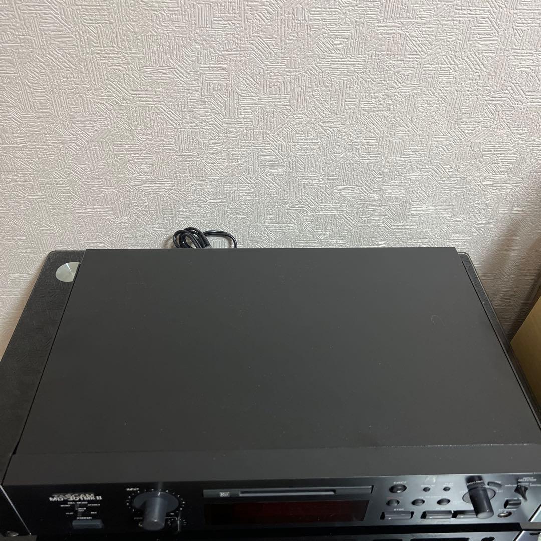 「簡易メンテ済み」TASCAM MD-301MKII MDデッキ