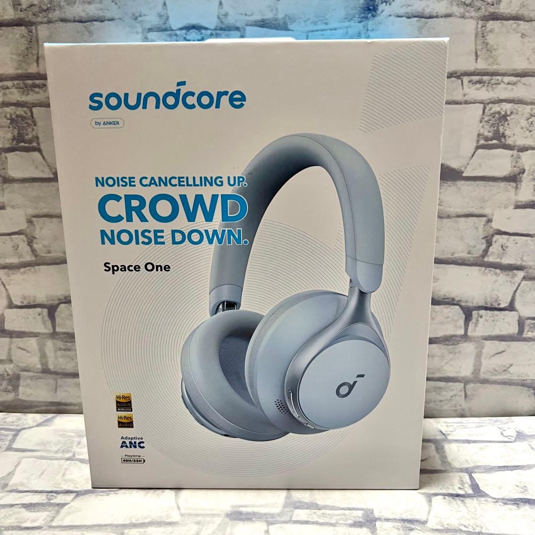 Anker Soundcore Space Oneワイヤレスヘッドホン