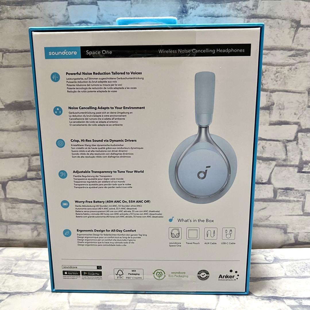 Anker Soundcore Space Oneワイヤレスヘッドホン