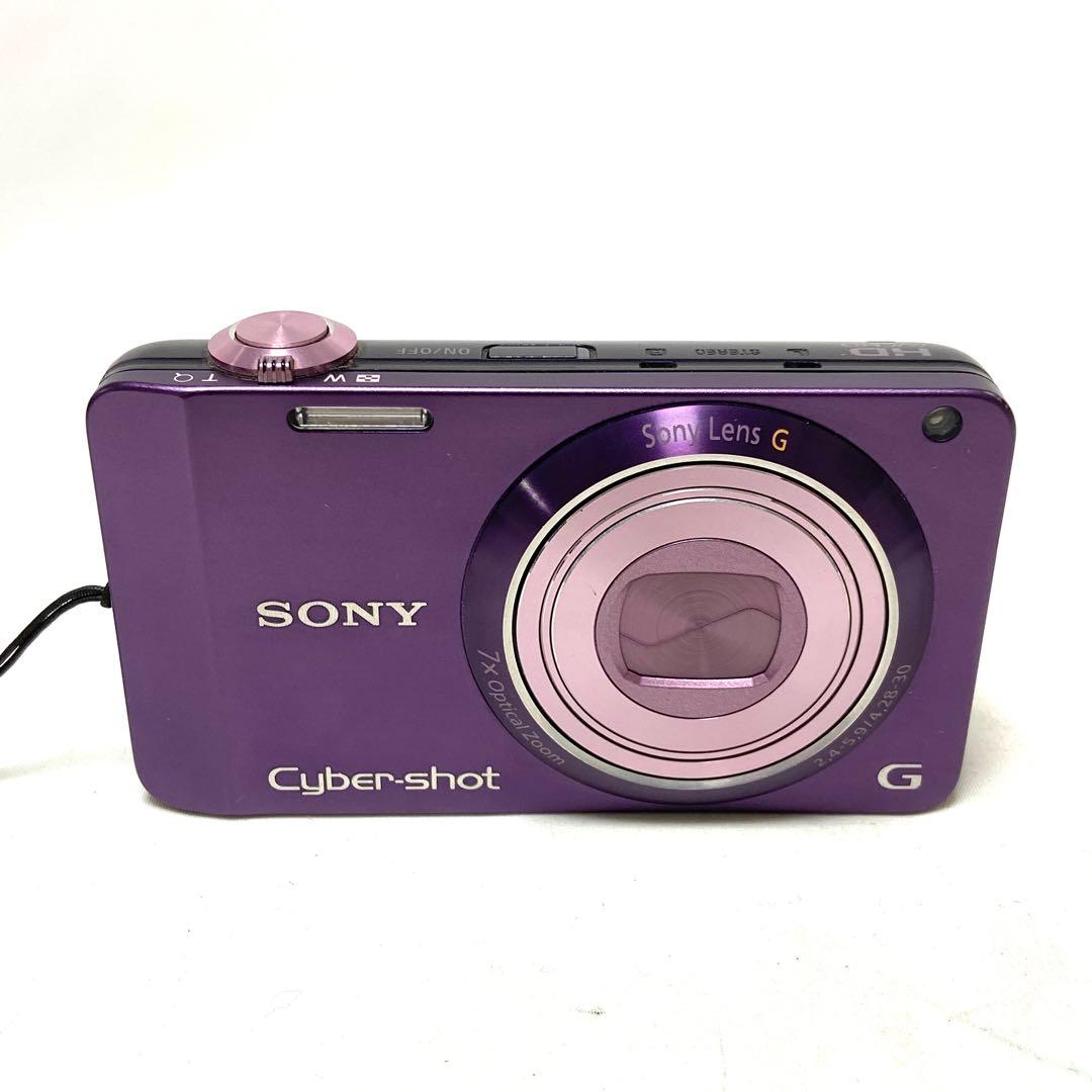 SONY DSC-WX10 パープル ソニー 7x 光学ズーム
