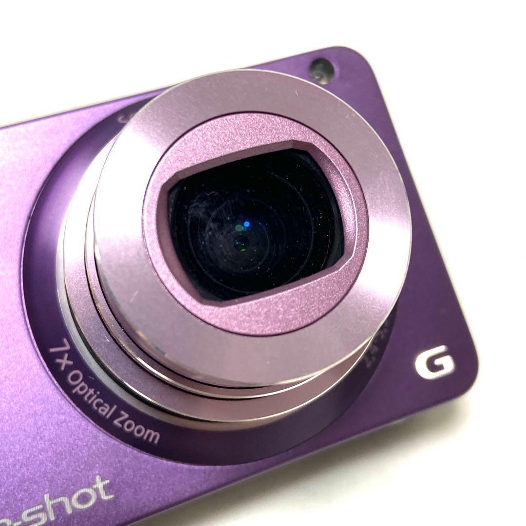 SONY DSC-WX10 パープル ソニー 7x 光学ズーム
