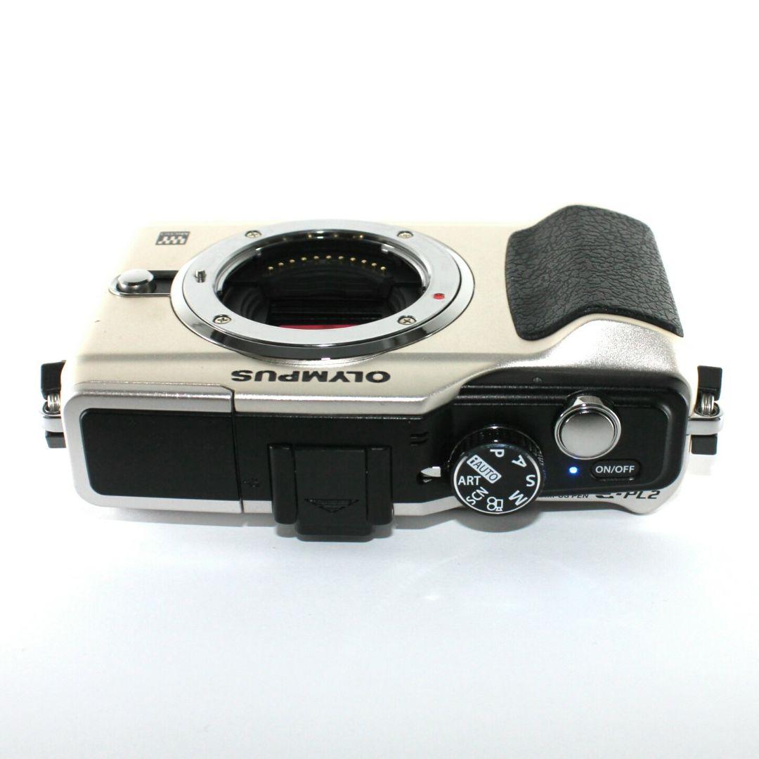 OLYMPUS PEN E-PL2 ミラーレスカメラ シルバー✨訳あり動作品✨