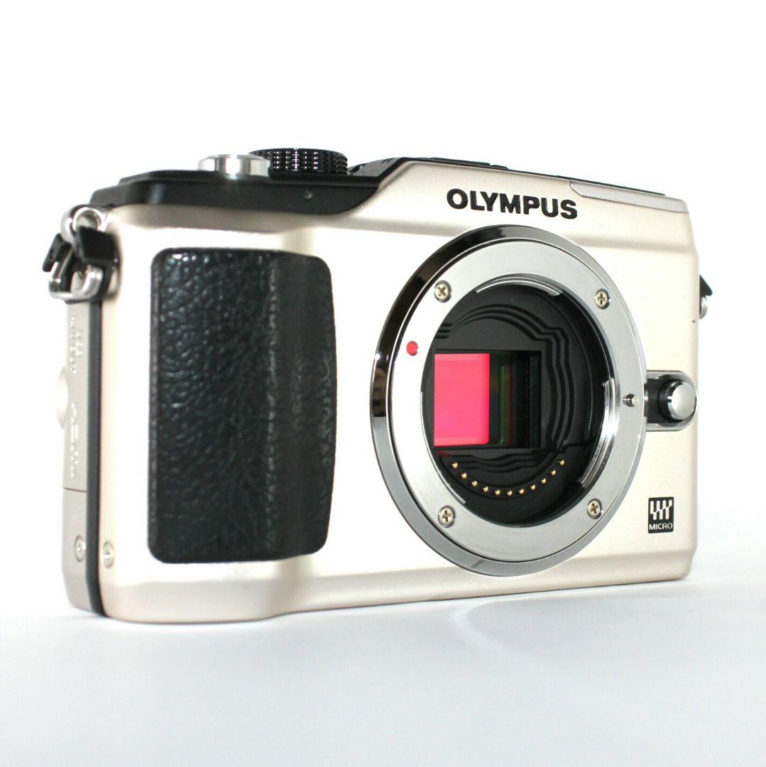 OLYMPUS PEN E-PL2 ミラーレスカメラ シルバー✨訳あり動作品✨