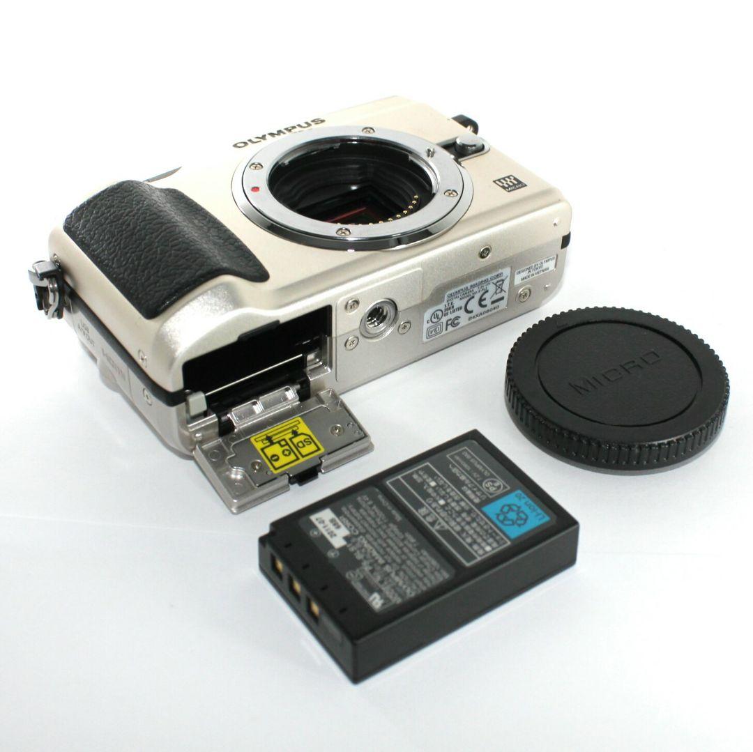 OLYMPUS PEN E-PL2 ミラーレスカメラ シルバー✨訳あり動作品✨