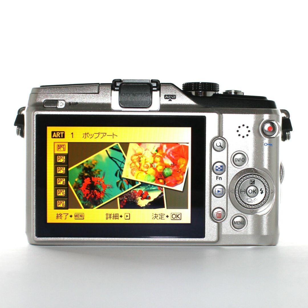 OLYMPUS PEN E-PL2 ミラーレスカメラ シルバー✨訳あり動作品✨