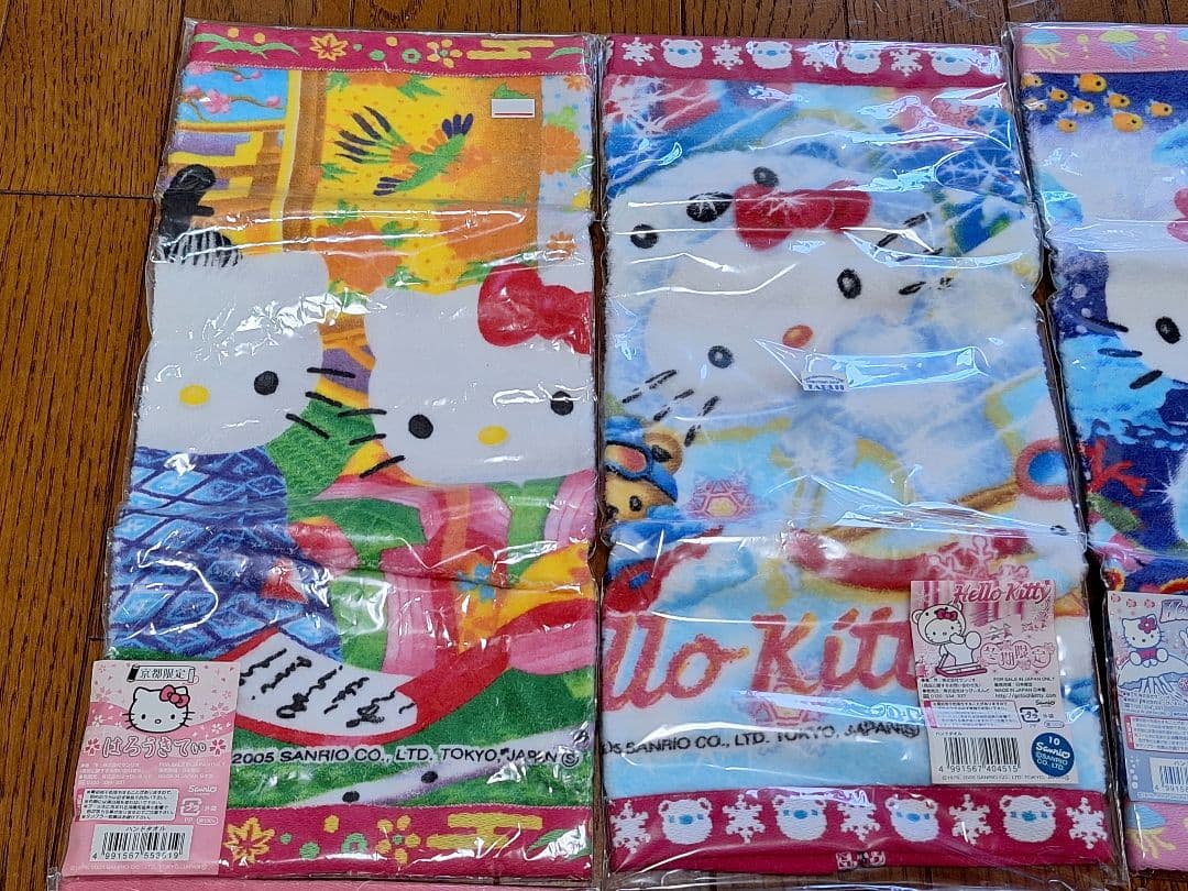 ハローキティ ご当地タオルセット ２０枚
