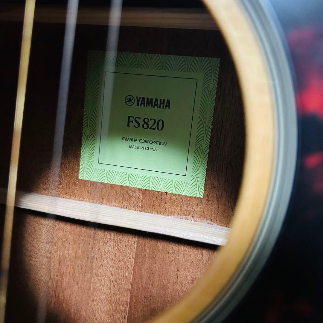 極美品！YAMAHA FS820 アコースティックギター