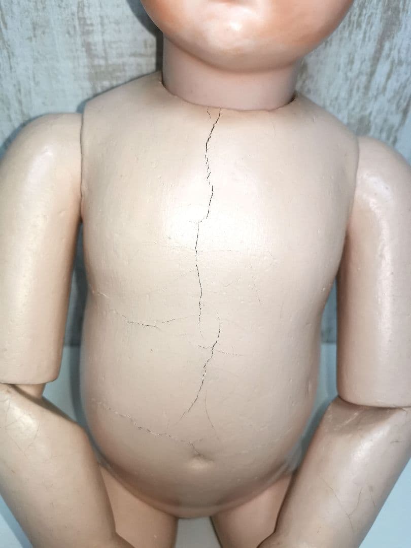 アンティーク ビスクドール 大きい サイズ 約60cm 刻印 14