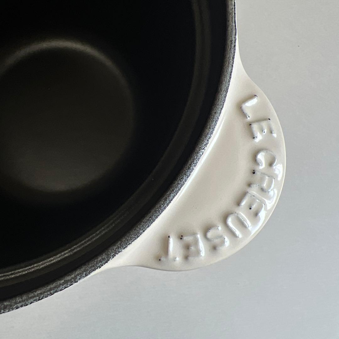 LE CREUSET ル・クルーゼココットエブリィ18cmクリーム色