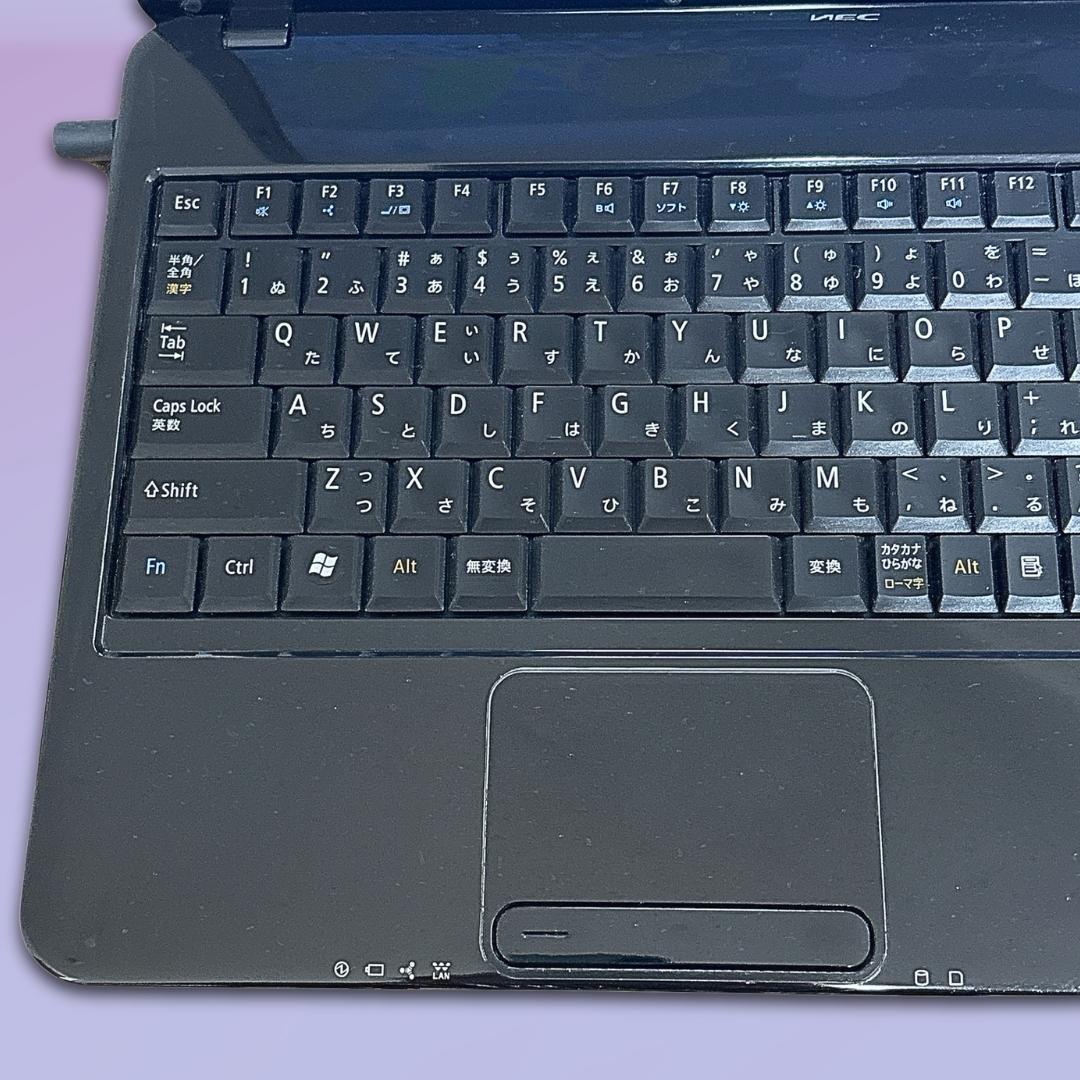 美品❤️安心の初期設定済NECノートパソコン✨大容量✨i5✨タイピング練習に