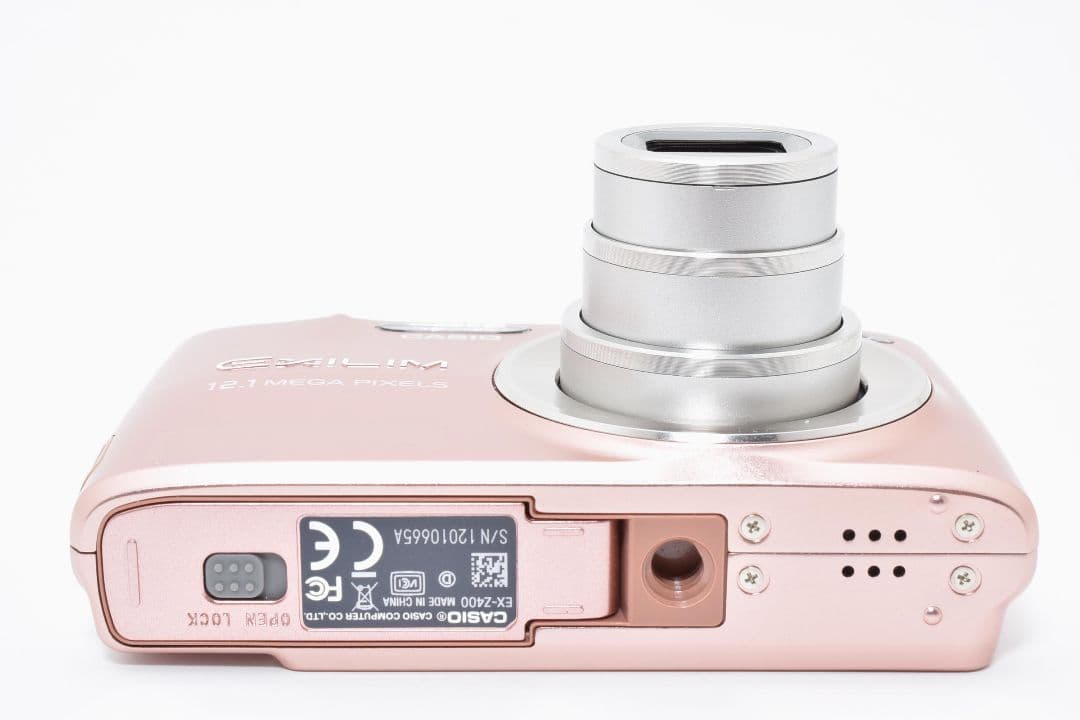 極上美品　CASIO EXILIM EX-Z400 デジカメ コンデジ ピンク