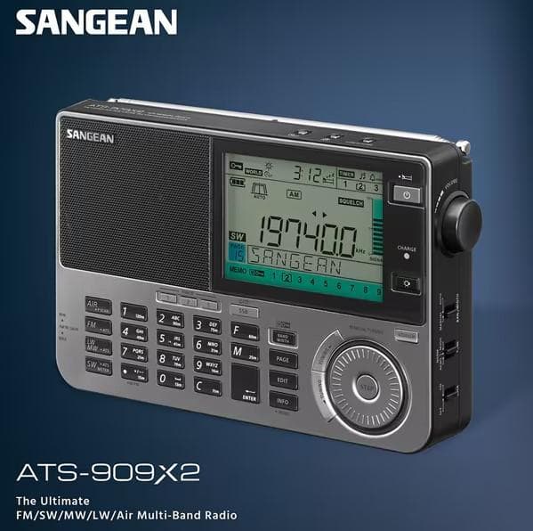 サンジーン Sangean マルチバンドラジオ ATS-909X2J シルバー